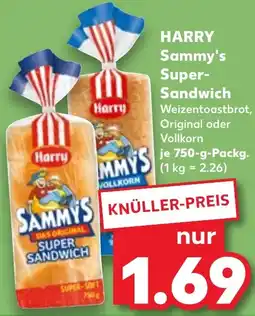 Kaufland HARRY Sammy's Super Sandwich Angebot