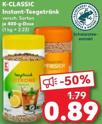 Kaufland K-CLASSIC Instant-Teegetränk Angebot