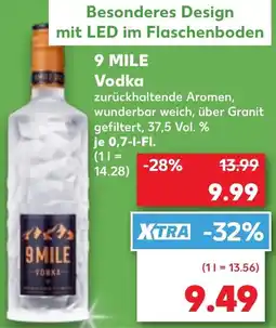 Kaufland 9 MILE Vodka Angebot