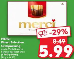 Kaufland MERCI Finest Selection Großpackung Angebot