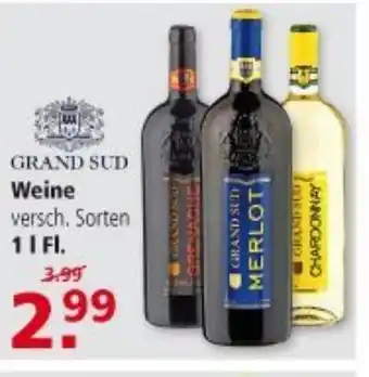 Multi Markt Grand Sud Weine 1L Angebot