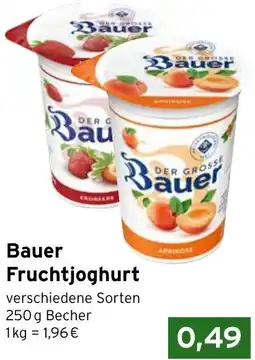 CAP Markt Bauer Fruchtjoghurt Angebot
