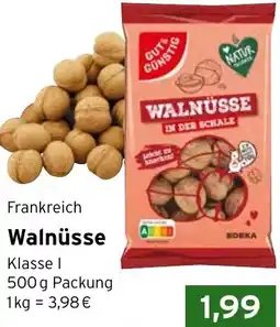 CAP Markt Frankreich Walnüsse Angebot