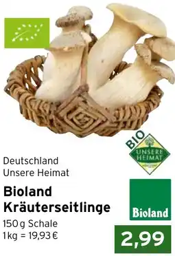 CAP Markt Unsere Heimat Bioland Kräuterseitlinge Angebot