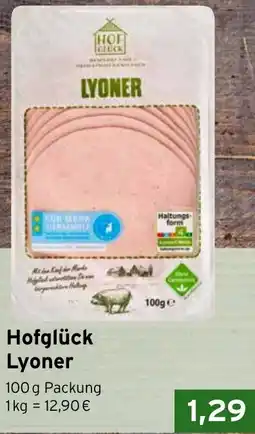 CAP Markt Hofglück Lyoner Angebot
