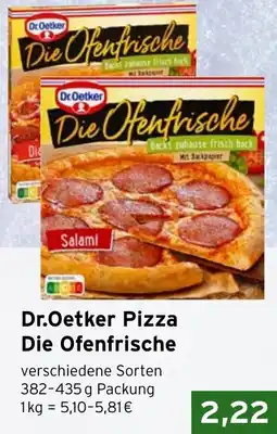 CAP Markt Dr.Oetker Pizza Die Ofenfrische Angebot
