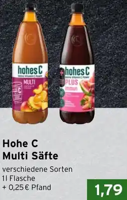 CAP Markt Hohe C Multi Säfte Angebot
