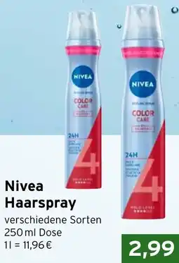 CAP Markt Nivea Haarspray Angebot