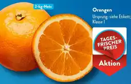 Aldi Süd Orangen Angebot