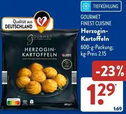 Aldi Süd GOURMET FINEST CUISINE Herzogin Kartoffeln Angebot