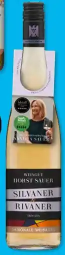 Aldi Süd 2025 Sandra Sauer Silvaner & Rivaner QbA Angebot