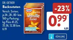 Aldi Süd DR. OETKER Backzutaten Angebot