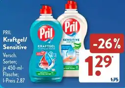 Aldi Süd PRIL Kraftgel/ Sensitive Angebot