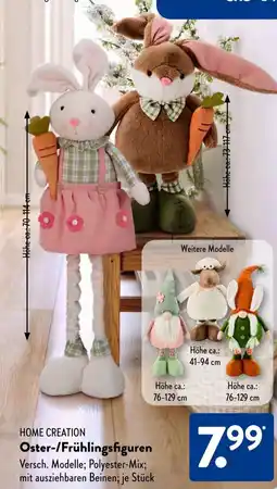 Aldi Süd HOME CREATION Oster-/Frühlingsfiguren Angebot