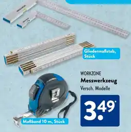 Aldi Süd WORKZONE Messwerkzeug Angebot