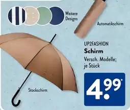 Aldi Süd UP2FASHION Schirm Angebot