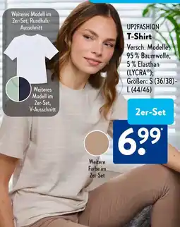 Aldi Süd UP2FASHION T-Shirt 2er-Set Angebot