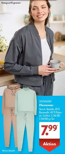Aldi Süd UP2FASHION Homewear Angebot