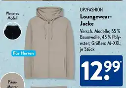 Aldi Süd UP2FASHION Loungewear Jacke Angebot