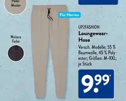 Aldi Süd UP2FASHION Loungewear- Hose Angebot