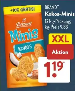 Aldi Süd BRANDT Kokos Minis Angebot