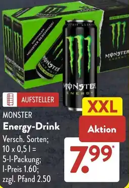Aldi Süd MONSTER Angebot