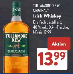 Aldi Süd TULLAMORE D.E.W. ORIGINAL Irish Whiskey Angebot