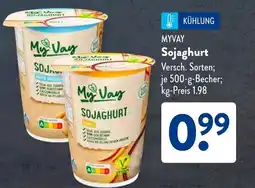 Aldi Süd MYVAY Sojaghurt Angebot
