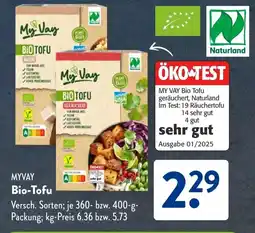 Aldi Süd MYVAY Bio-Tofu Angebot