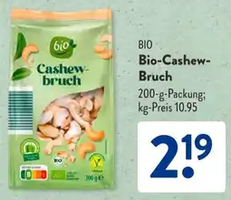 Aldi Süd BIO Bio-Cashew- Bruch Angebot
