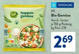 Aldi Süd BIO Bio-Gemüse Angebot