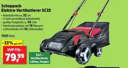 Thomas Philipps Scheppach Elektro-Vertikutierer SC32 Angebot