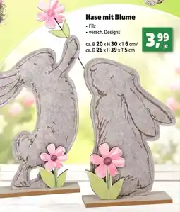 Thomas Philipps Hase mit Blume Angebot