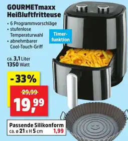 Thomas Philipps GOURMETmaxx Heißluftfritteuse Angebot