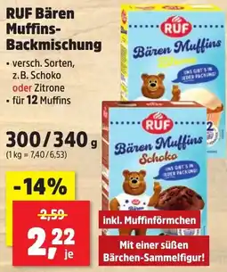 Thomas Philipps RUF Bären Muffins- Backmischung Angebot