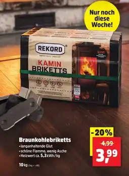 Thomas Philipps REKORD Braunkohlebriketts Angebot