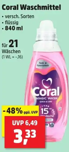 Thomas Philipps Coral Waschmittel Angebot