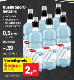 Thomas Philipps Quelly Sportgetränk Angebot