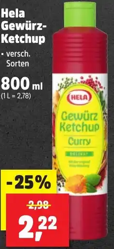 Thomas Philipps Hela Gewürz Ketchup Angebot