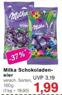 Jawoll Milka Schokoladeneier Angebot