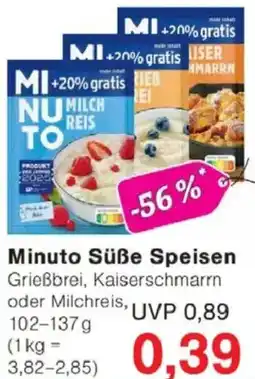 Jawoll Minuto Süße Speisen Angebot