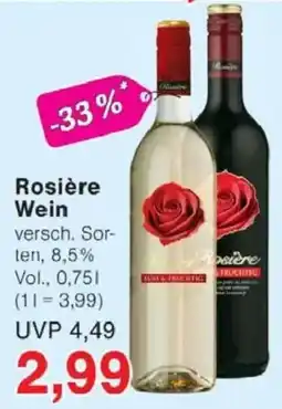 Jawoll Rosière Wein Angebot