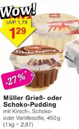 Jawoll Müller Grieß- oder Schoko Pudding Angebot