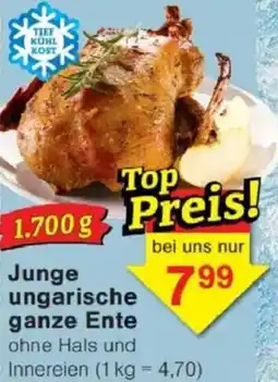 Jawoll Jungeungarische ganze Ente Angebot