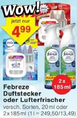 Jawoll Febreze Duftstecker oder Lufterfrischer Angebot