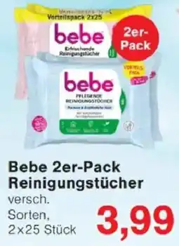 Jawoll Bebe 2er-Pack Reinigungstücher Angebot