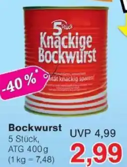 Jawoll Bockwurst 5 Stück Angebot