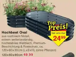 Jawoll Hochbeet Oval Angebot