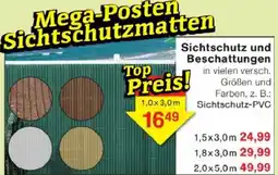Jawoll Sichtschutz und Beschattungen Angebot