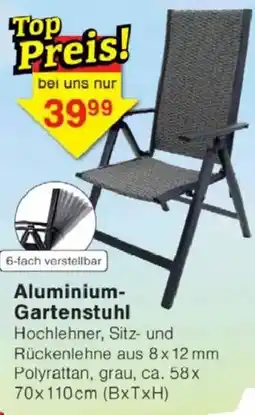 Jawoll Aluminium Gartenstuhl Angebot